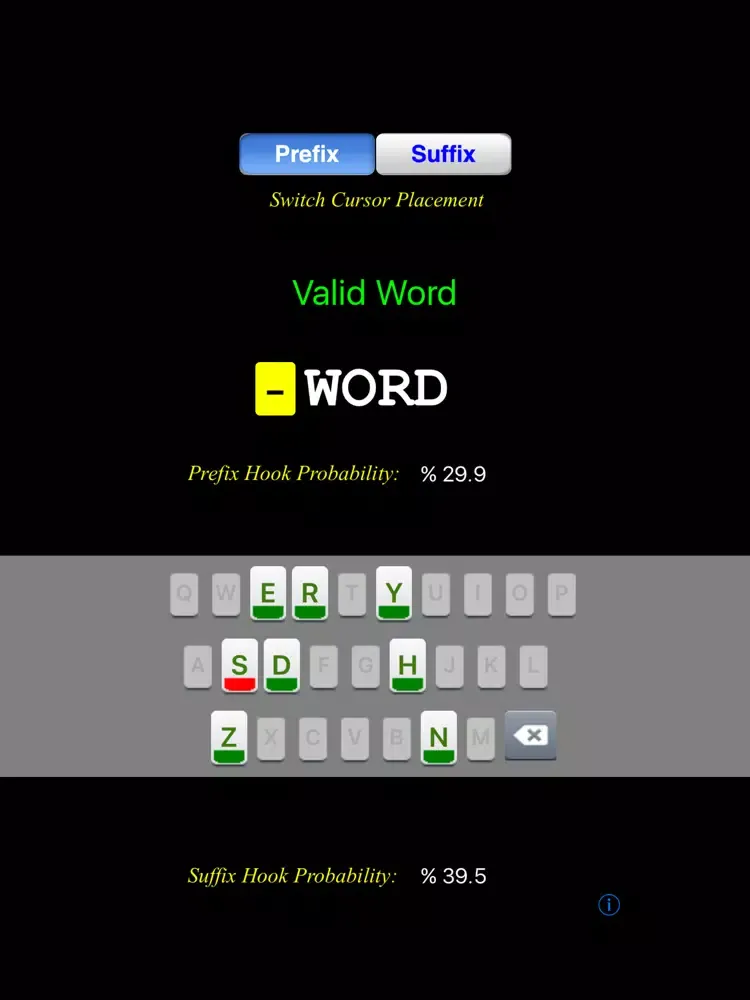 Word Hooks: Words With Friends strategy iPad  স্ক্রিনশট