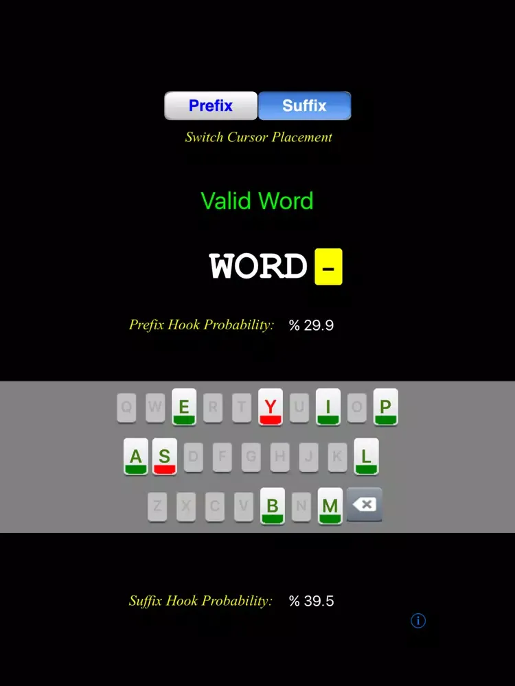 Word Hooks: Words With Friends strategy iPad  স্ক্রিনশট