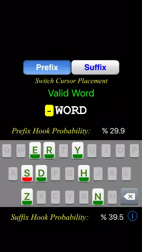 Word Hooks: Words With Friends strategy স্ক্রিনশট