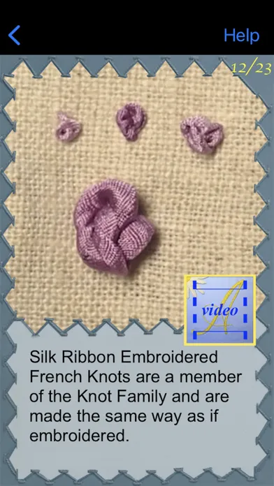 Silk Ribbon Embroidery Arlene Ekran Görüntüleri