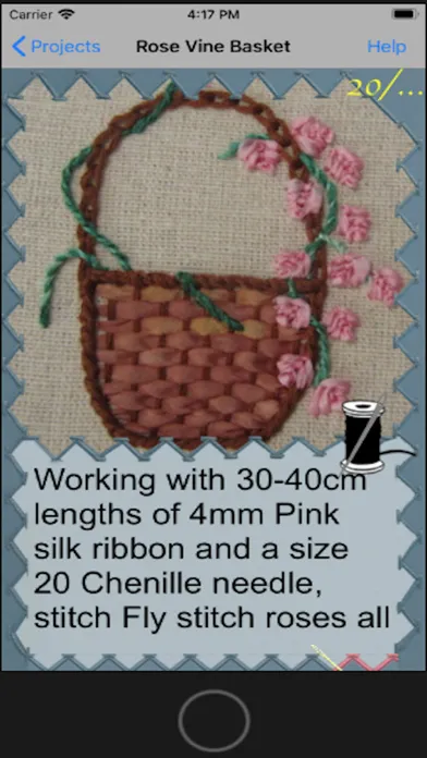 Silk Ribbon Embroidery Arlene Ekran Görüntüleri