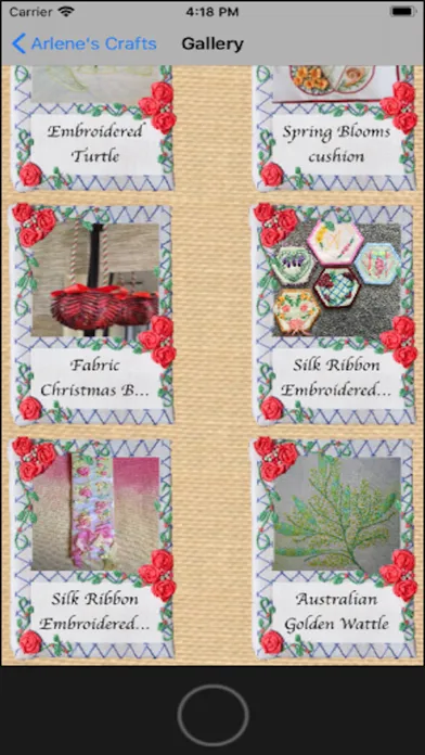 Silk Ribbon Embroidery Arlene Ekran Görüntüleri