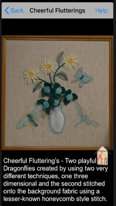Silk Ribbon Embroidery Arlene Ekran Görüntüleri