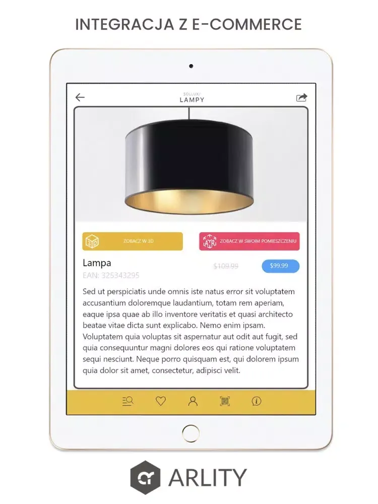 Tangkapan skrin Sollux iPad 