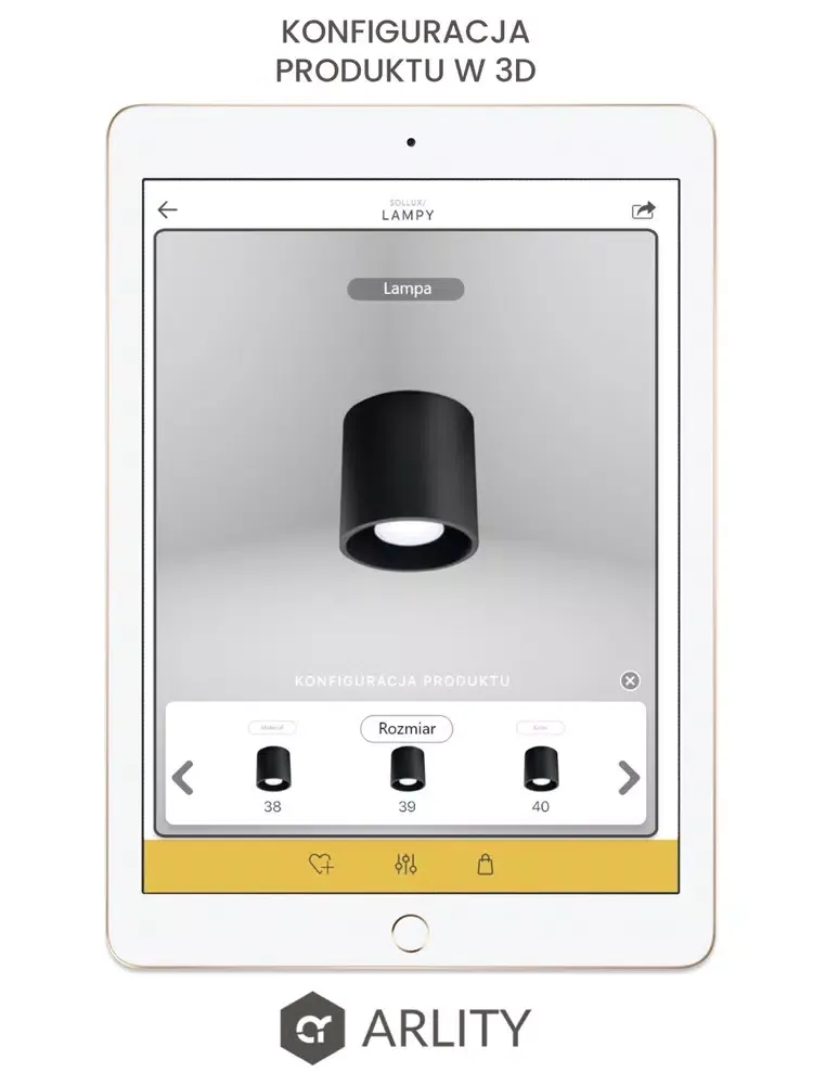 Tangkapan skrin Sollux iPad 