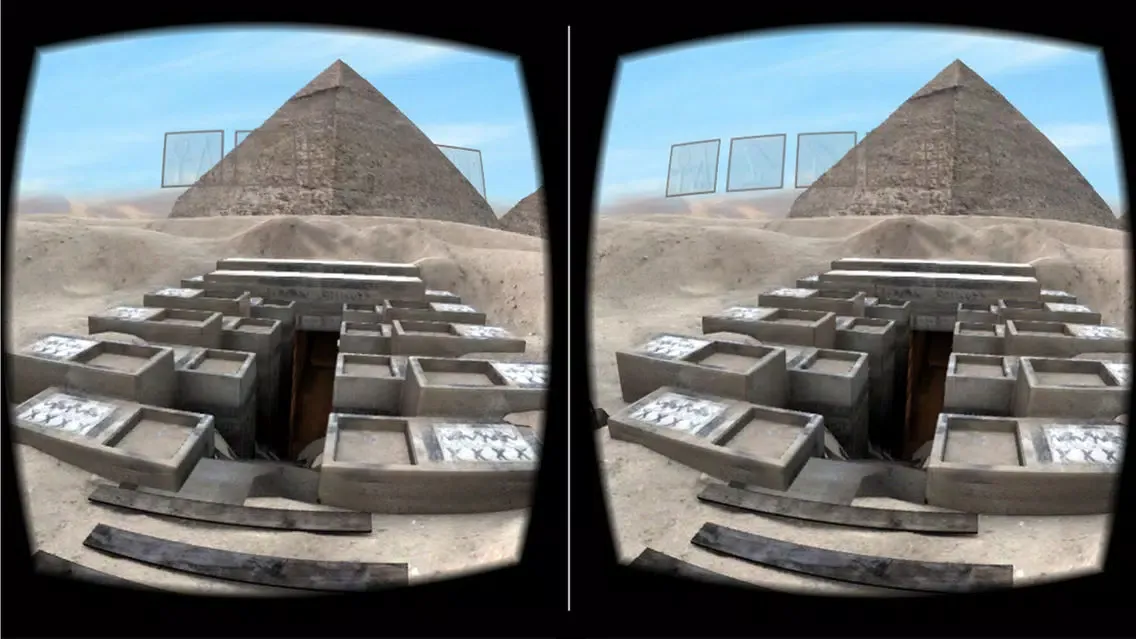 Captures d'écran de Egypt Chamber Cardboard