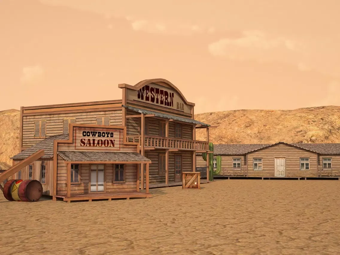 Zrzuty ekranu Wild West VR - Cardboard iPad 