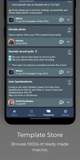 Zrzuty ekranu MacroDroid - Device Automation