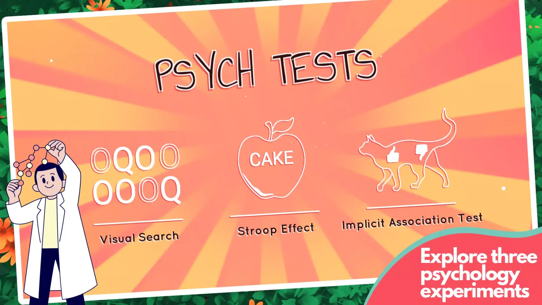 Zrzuty ekranu Psych Tests