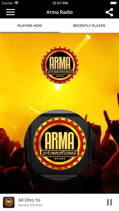 Screenshot di Arma Radio
