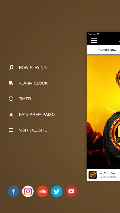 Screenshot di Arma Radio