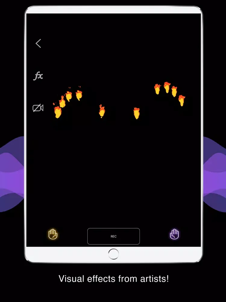 Tangkapan layar ARMA app iPad 