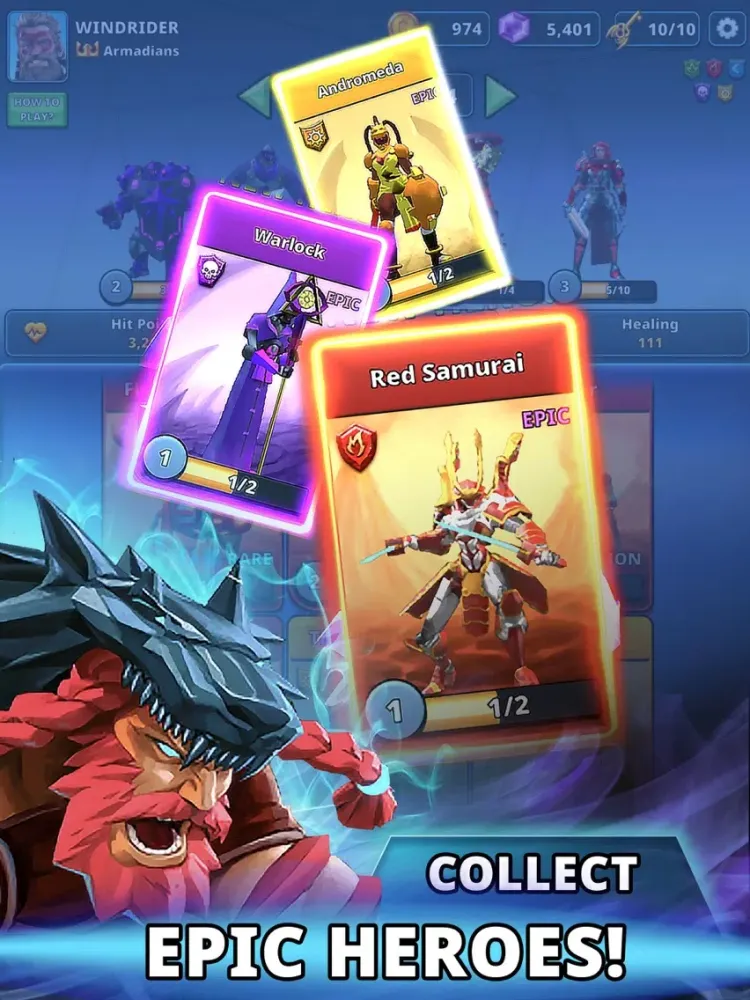 Ảnh chụp màn hình của Duel - Puzzle Wars PvP iPad 