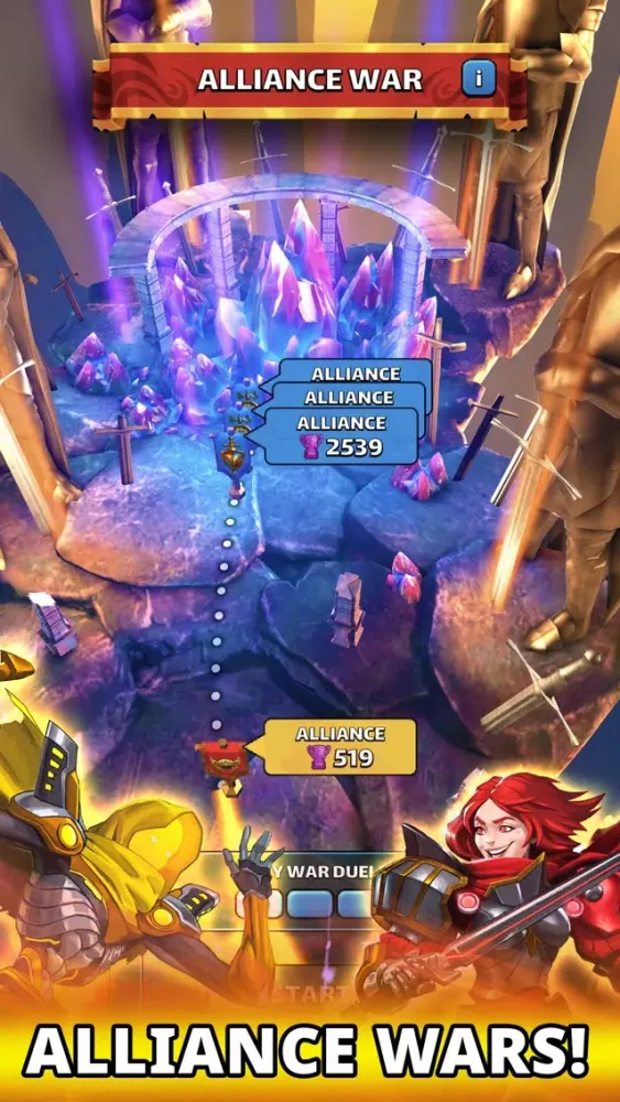 Ảnh chụp màn hình của Duel - Puzzle Wars PvP