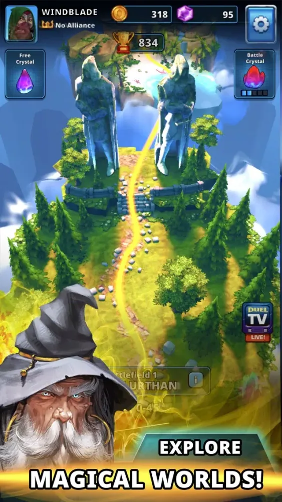Ảnh chụp màn hình của Duel - Puzzle Wars PvP