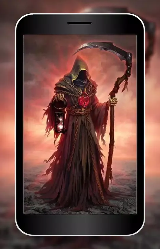 Captures d'écran de 3D Grim Reaper Wallpaper HD