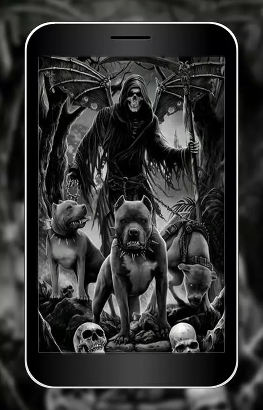 Captures d'écran de 3D Grim Reaper Wallpaper HD