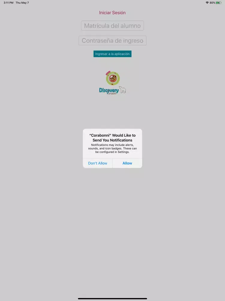 Скриншоты Colegio Corabonni iPad 