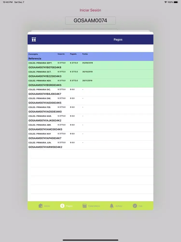 Скриншоты Colegio Corabonni iPad 