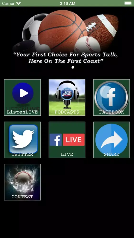 ARMCHAIR QUARTERBACKS APP Screenshots