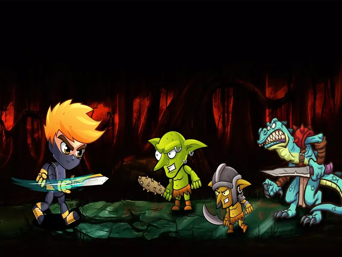 ภาพหน้าจอของ Armed Ninja Ops Zombie Arena iPad 