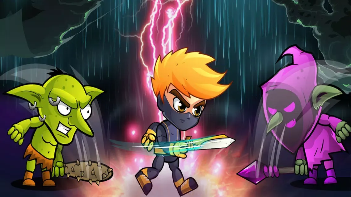 ภาพหน้าจอของ Armed Ninja Ops Zombie Arena