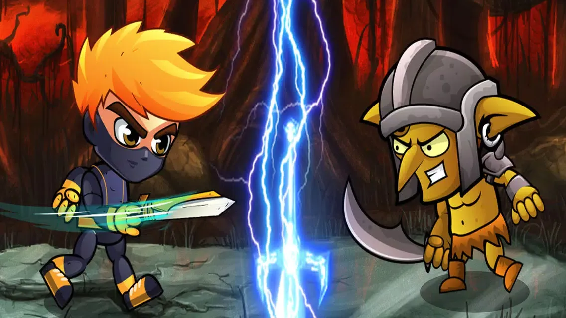 ภาพหน้าจอของ Armed Ninja Ops Zombie Arena