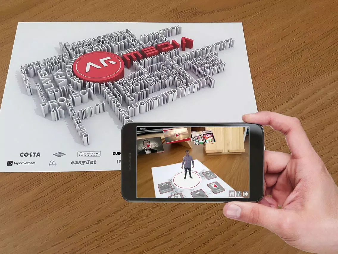 AR Media Showcase iPad  스크린샷