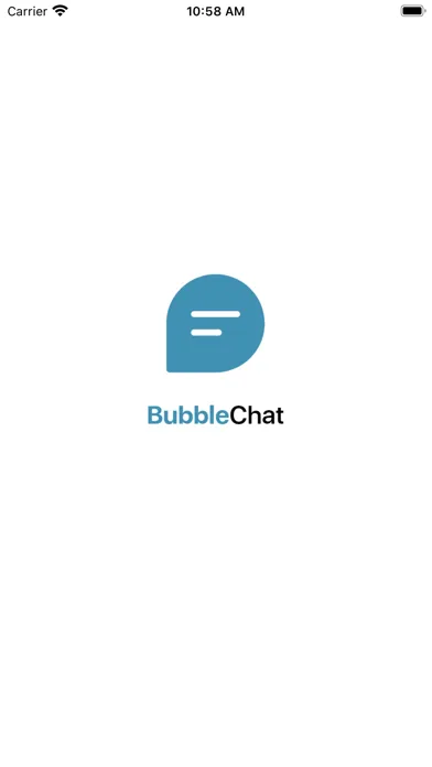 Tangkapan layar BubbleChat - let's talk