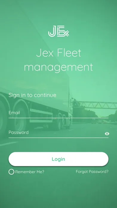 Screenshot di Jex Fleet Management
