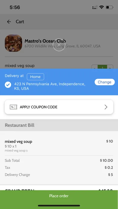 Captures d'écran de Just Eat Now