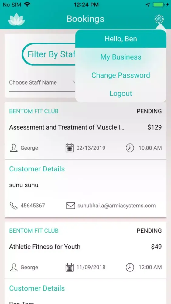 iScripts TotalFitness Provider स्क्रीनशॉट