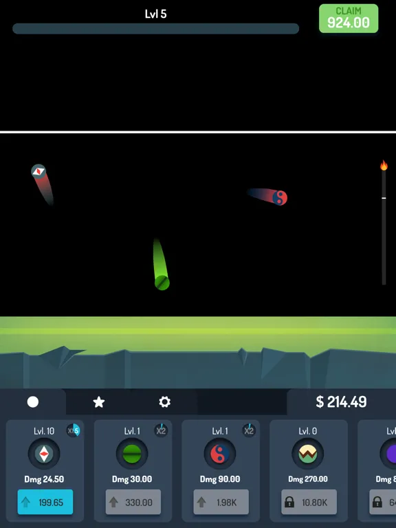 ภาพหน้าจอของ Idle Quake iPad 