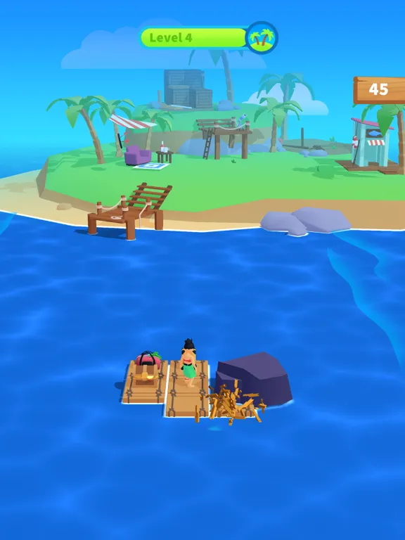 Tangkapan layar Raft & Craft iPad 