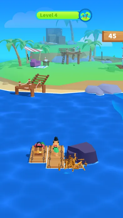 Tangkapan layar Raft & Craft