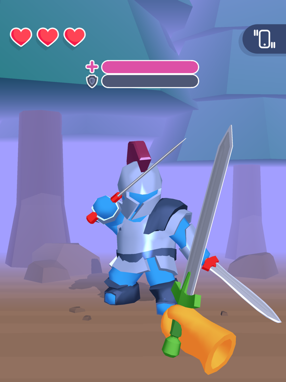 Tangkapan layar Sword Slasher iPad 