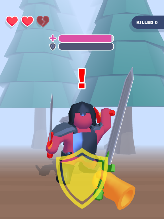 Tangkapan layar Sword Slasher iPad 