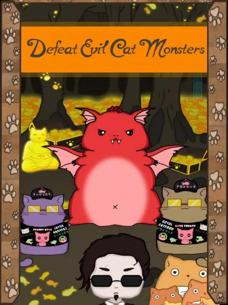 Catzilla: the fat cat clicker iPad  سکرین شاٹس