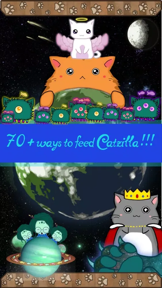 Catzilla: the fat cat clicker سکرین شاٹس
