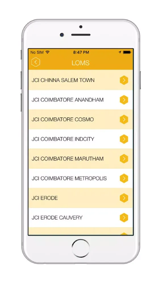 Screenshot di JCI India Zone XVII