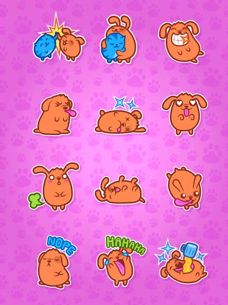 Sushi Cat Stickers iPad  スクリーンショット