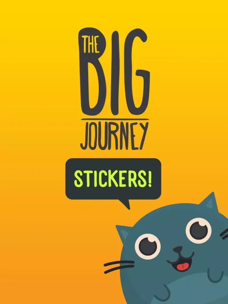 Tangkapan layar The Big Journey Stickers iPad 