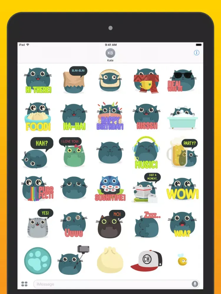Tangkapan layar The Big Journey Stickers iPad 