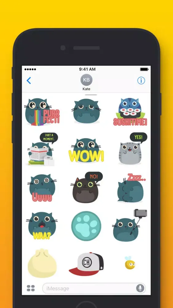 Tangkapan layar The Big Journey Stickers
