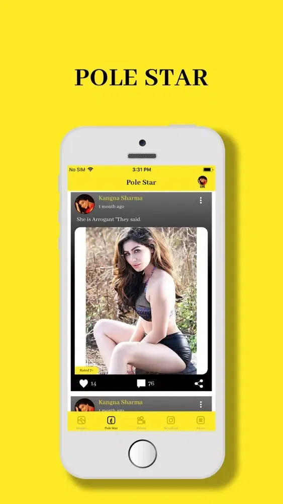 Capturas de tela do Kangna Sharma Official App