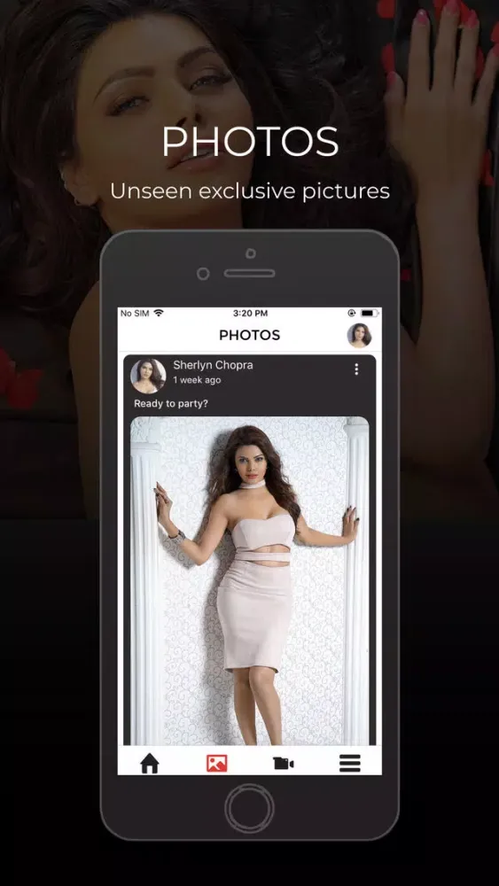 Sherlyn Chopra Official App Screenshots