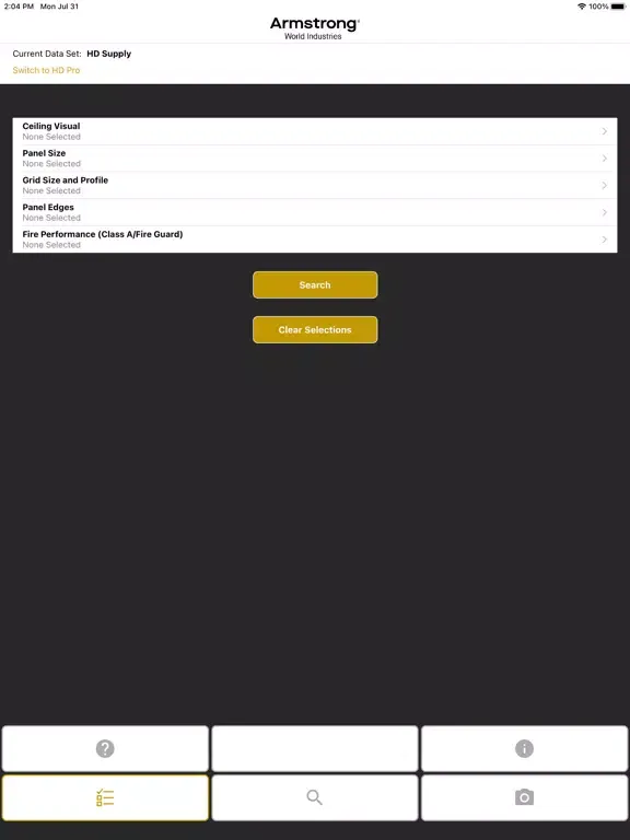Replacement Ceilings-HDSupply iPad 应用截图