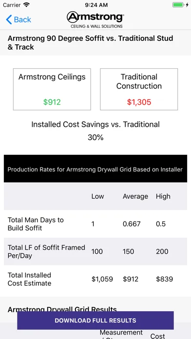 AWI Savings Calculator স্ক্রিনশট