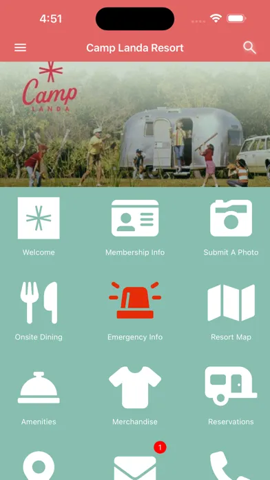 Camp Landa سکرین شاٹس