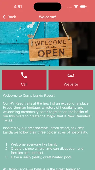 Camp Landa سکرین شاٹس